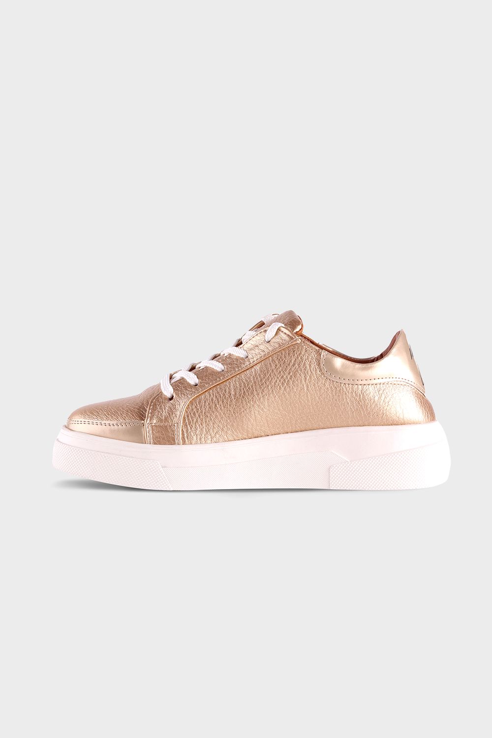 Mr.Joe Simple Metallic Sneakers