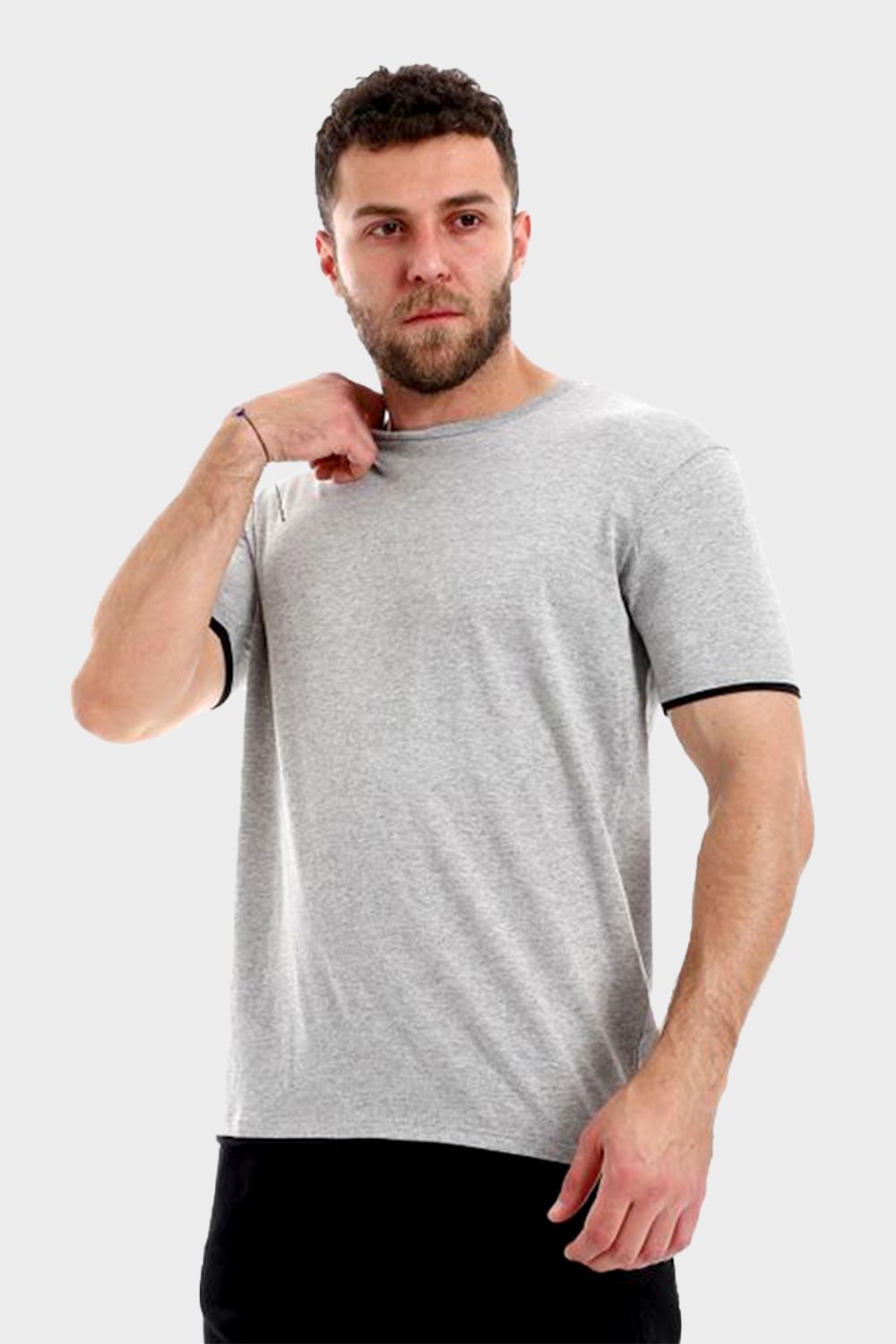 Izor Plain Basic Short Sleeves T-Shirt