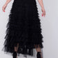 Miss Venus Fluffy Tulle Maxi Skirt