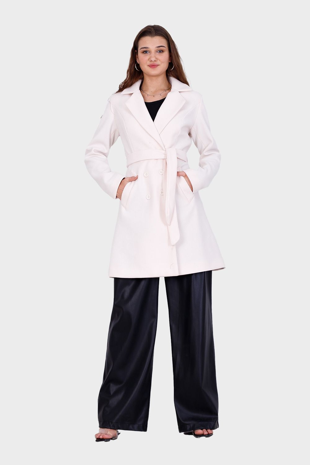 Miss Venus Solid Classic Coat