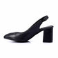 XO Style Flocked High Heels Shoes