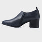 Mr.Joe Oval Toe Cap Shape Shoes