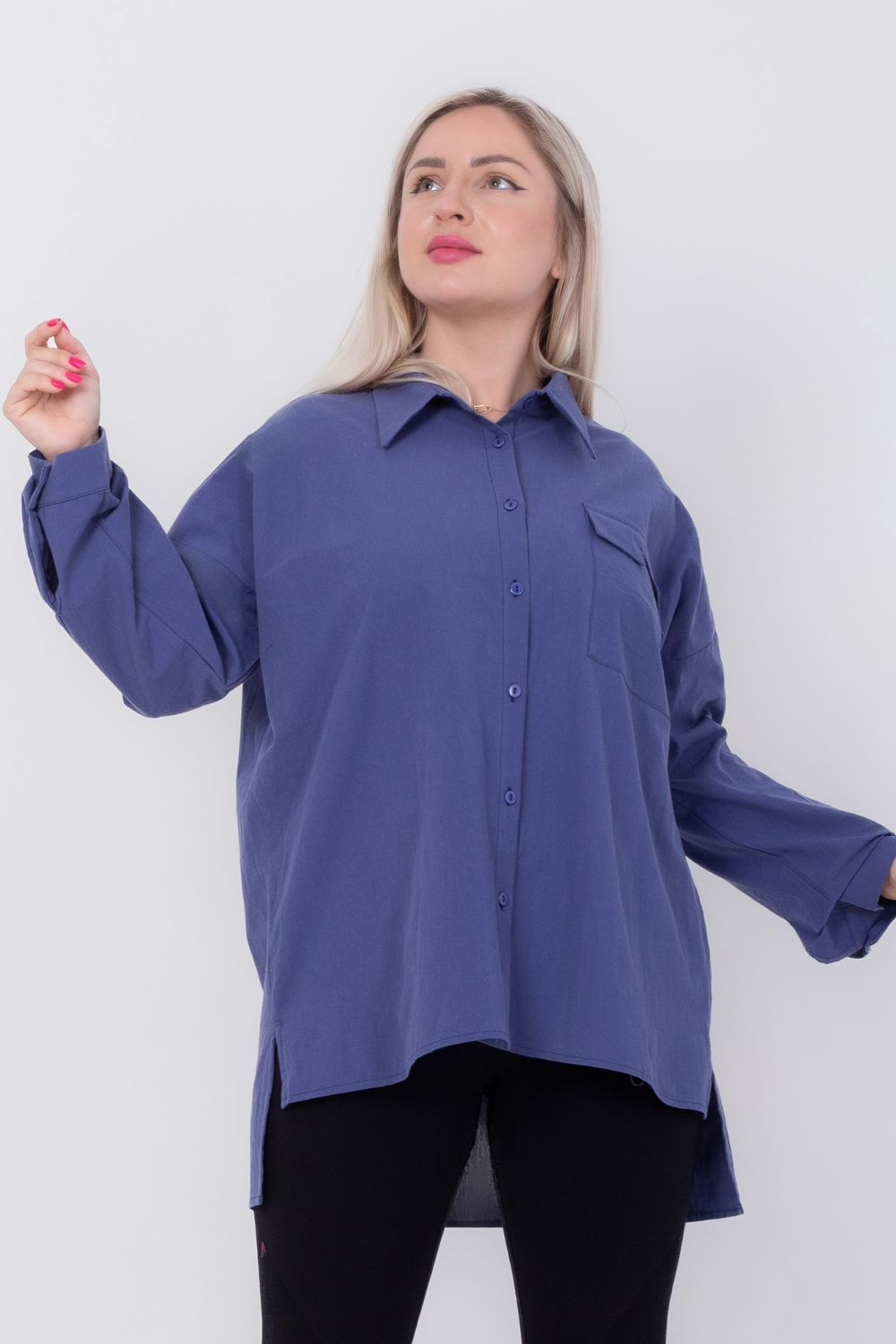 Miss Venus High Low Basic Shirt