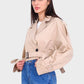 Miss Venus Cropped Trench Jacket