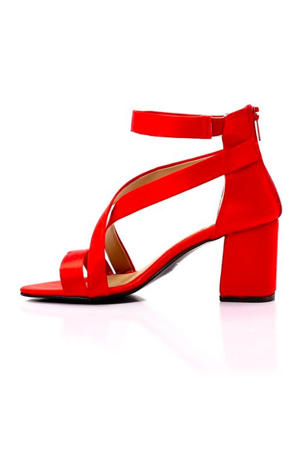 XO Style Plain High Heels Sandals