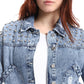 Mr.Joe Short Studded Denim Jacket