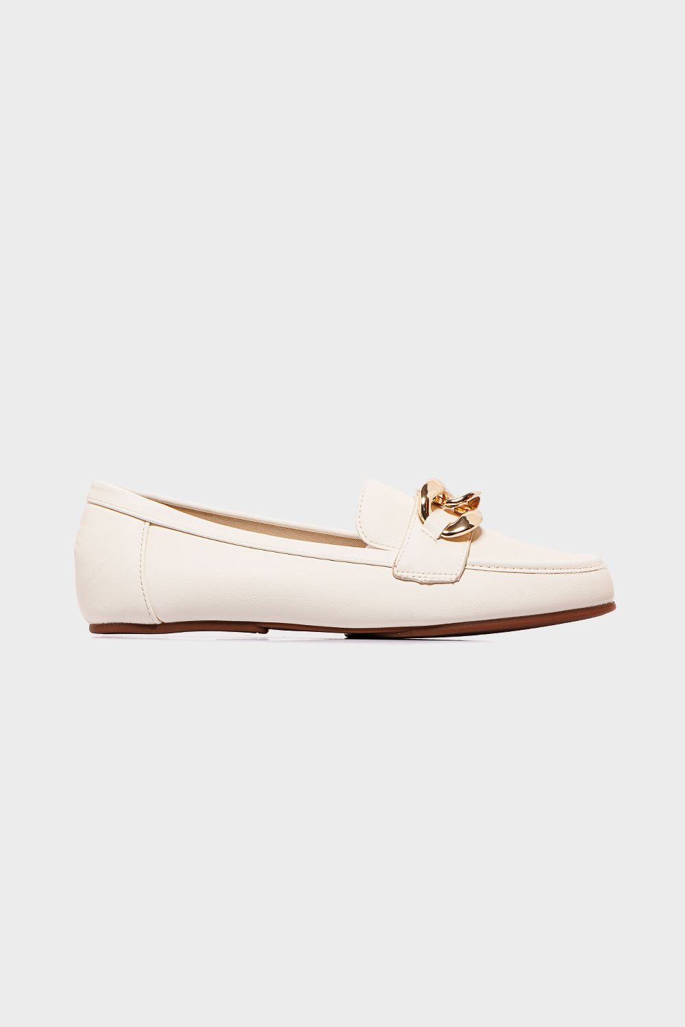 Shoeroom Upper Chain Simple Loafer