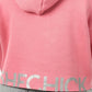 Shechick Unfinished Style Cropped Hoodie