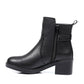 Xo Style Side Buckle Ankle Boot