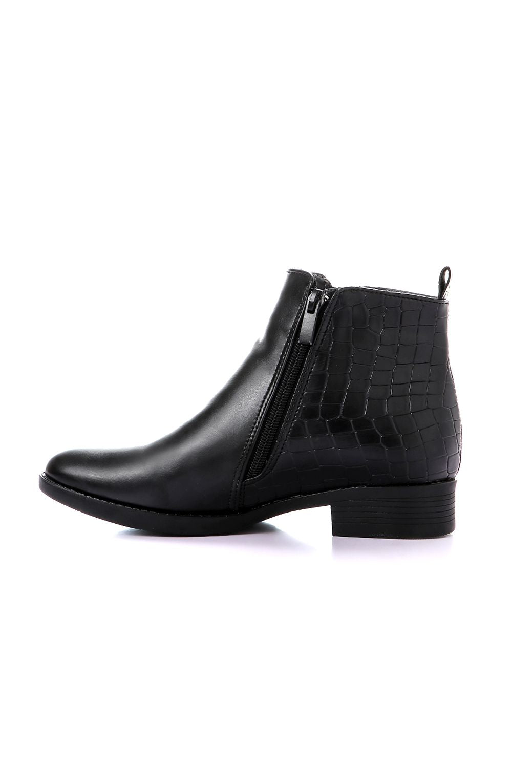 XO Style Elegant Half and Half Boots