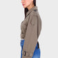 Miss Venus Cropped Trench Jacket