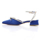 XO Style Strassed Strap Slingback Heeled Shoes