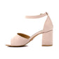 XO Style Stylish Plain High Heeled Sandals