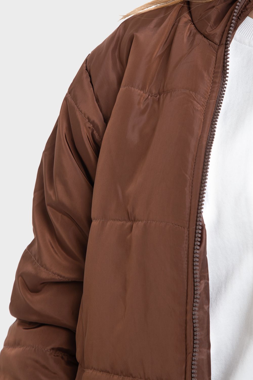 Brown Puffer Jacket