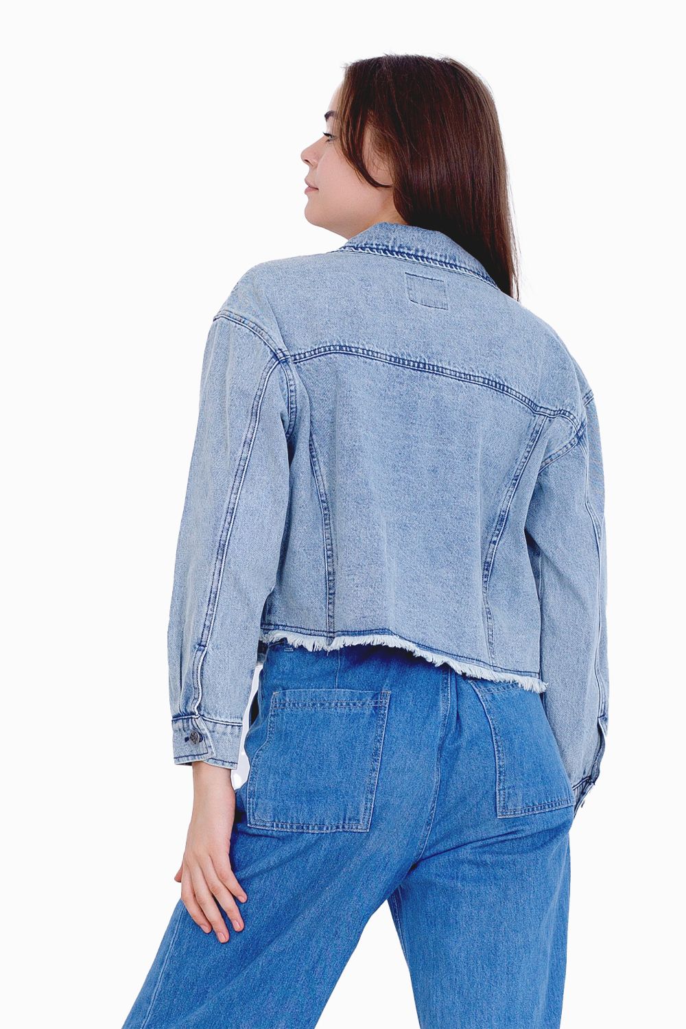 Miss Venus Cropped Jeans Jacket