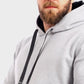 Izor Bi Tone Hoodie With Drawstring