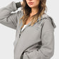 Shechick Bi-Tone Hoodie & Sweatpants Tracksuit Set