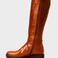 Mr.Joe Knee-High Boot with Zipper