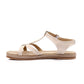 Open Toe Flat Sandal