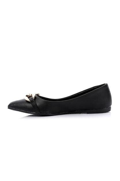 Decorative Chain Ballerina Shoes
