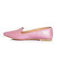 Pointed Toe Cap Genuine Leather Ballerina