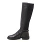 Mr.Joe Leather Knee High Boot