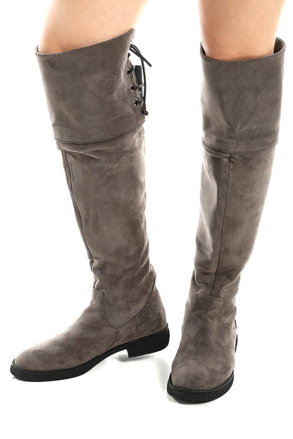 Elegant Over The Knees Boots