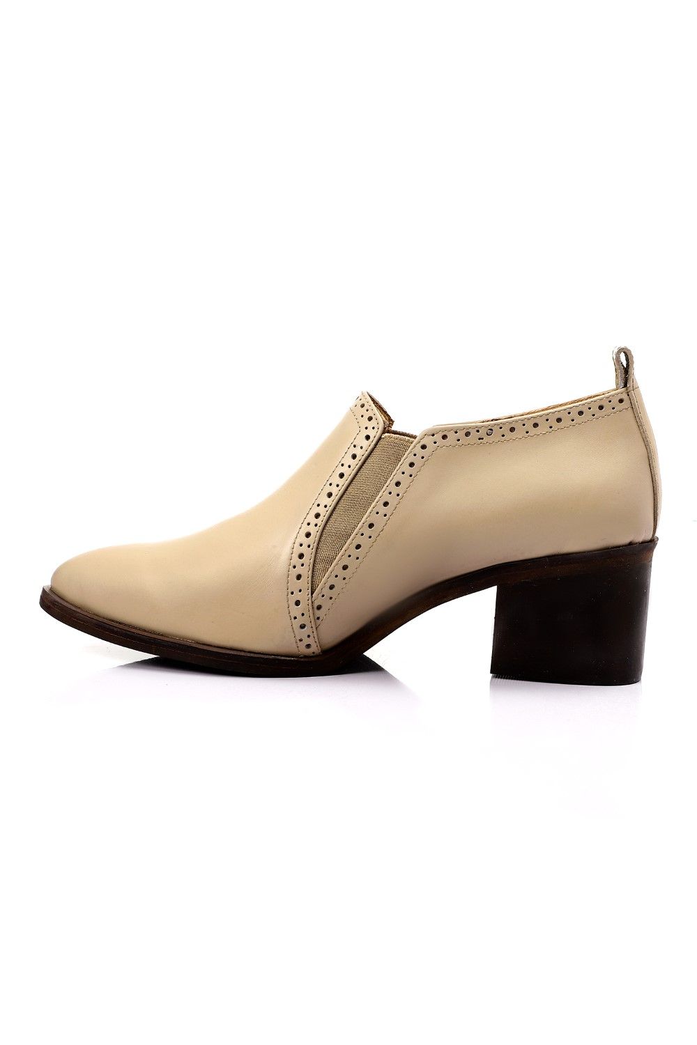 Mr.Joe Oval Toecap Heeled Shoes