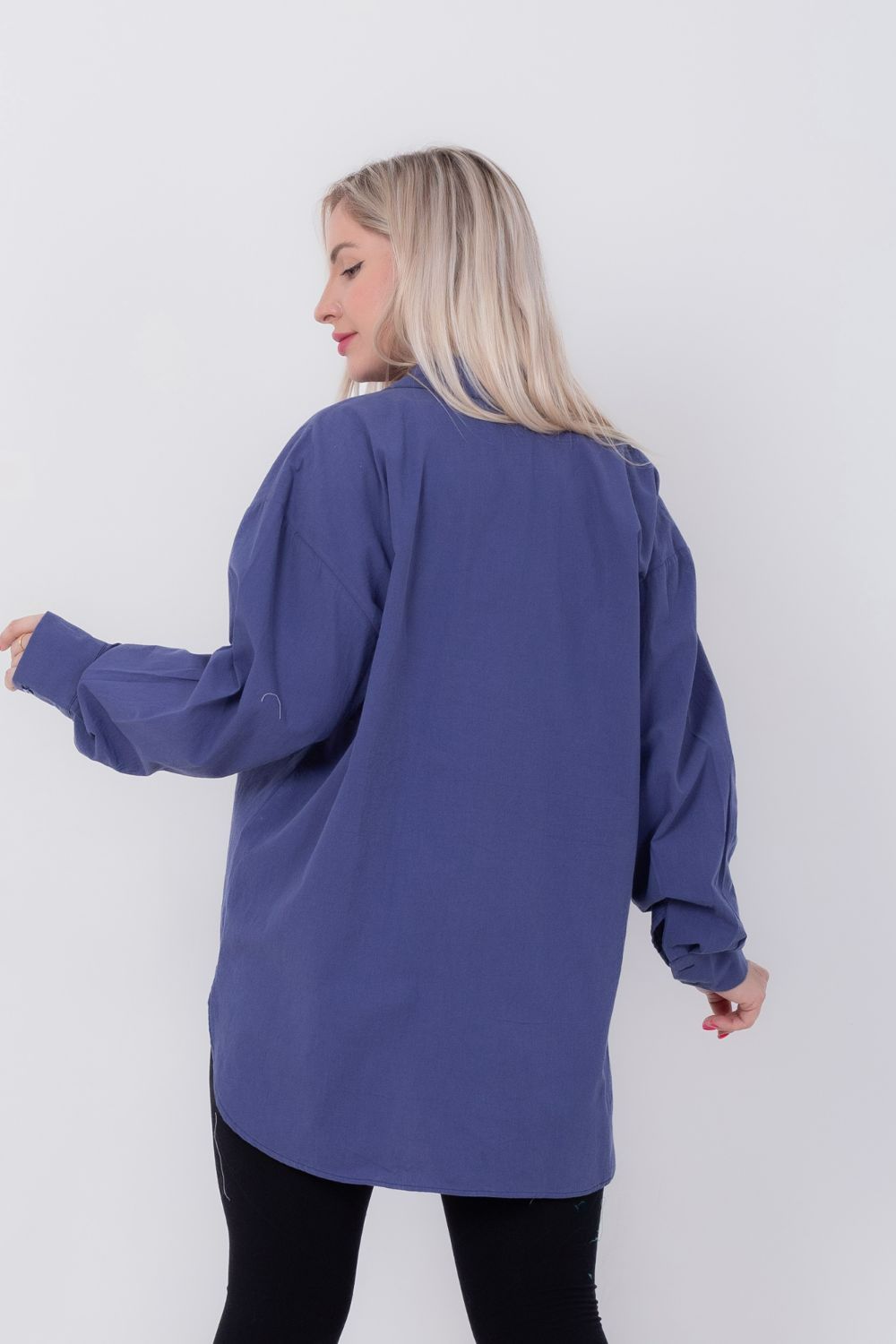 Miss Venus Basic Shirt with Side Flap Pocket