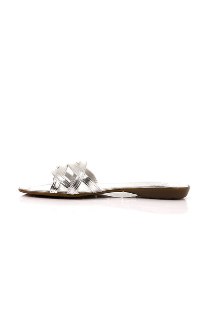 Summery Metallic Slippers