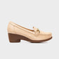 Shoeroom Embossed Leather Heeled Shoes