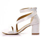 XO Style Plain High Heels Sandals