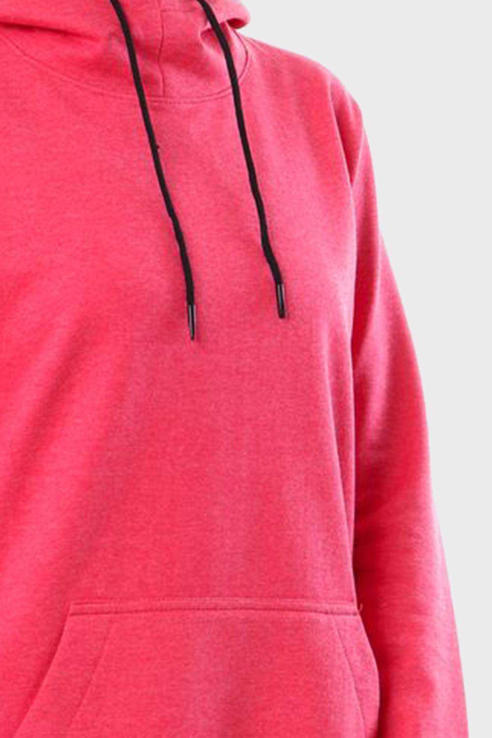 Izor High Low Plain Slip-On Hoodie