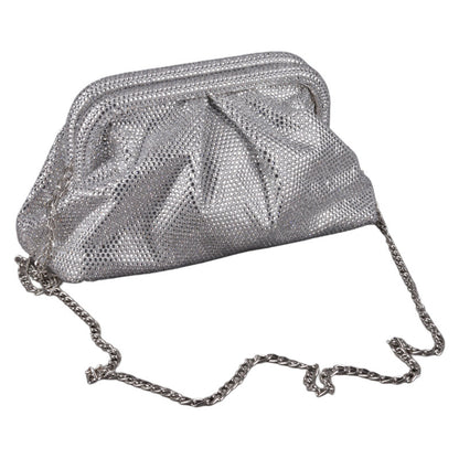 Soiree Handbag with Shiny Rhinestones & Chain Strap