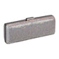 Silver Shiny Soiree Clutch