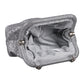 Silver Soiree Bag with Chain Handle