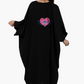 Deep V-Neck Abaya