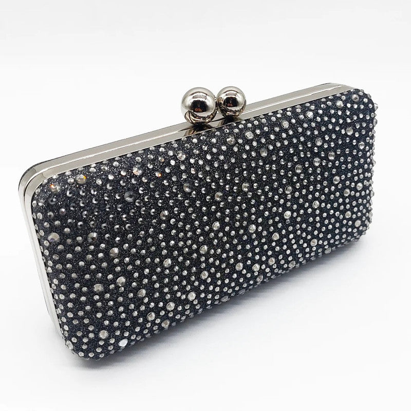 Mr.Joe Elegant Shiny Soiree Clutch