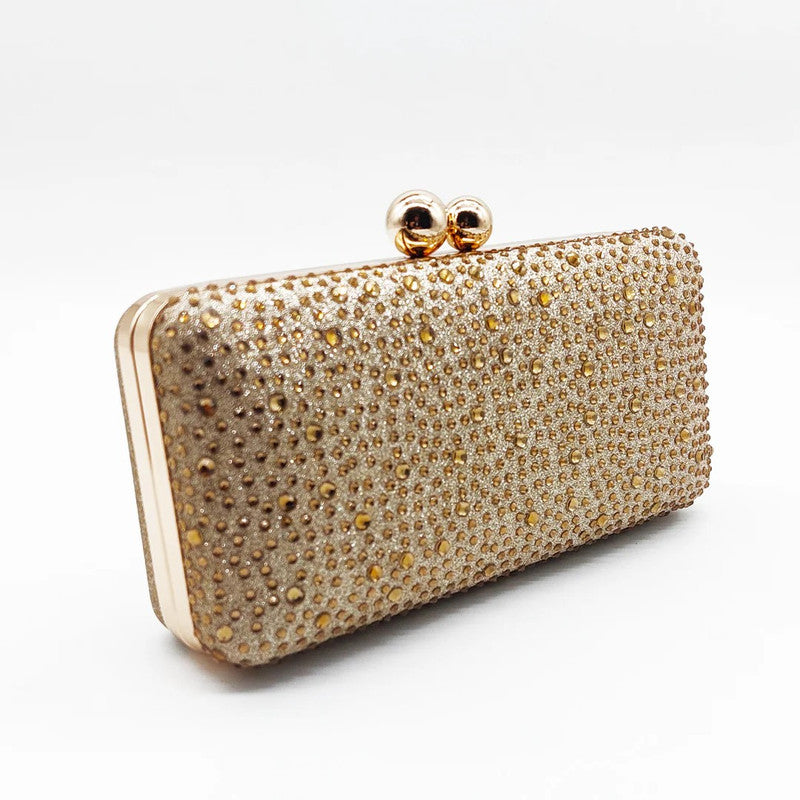 Mr.Joe Elegant Shiny Soiree Clutch