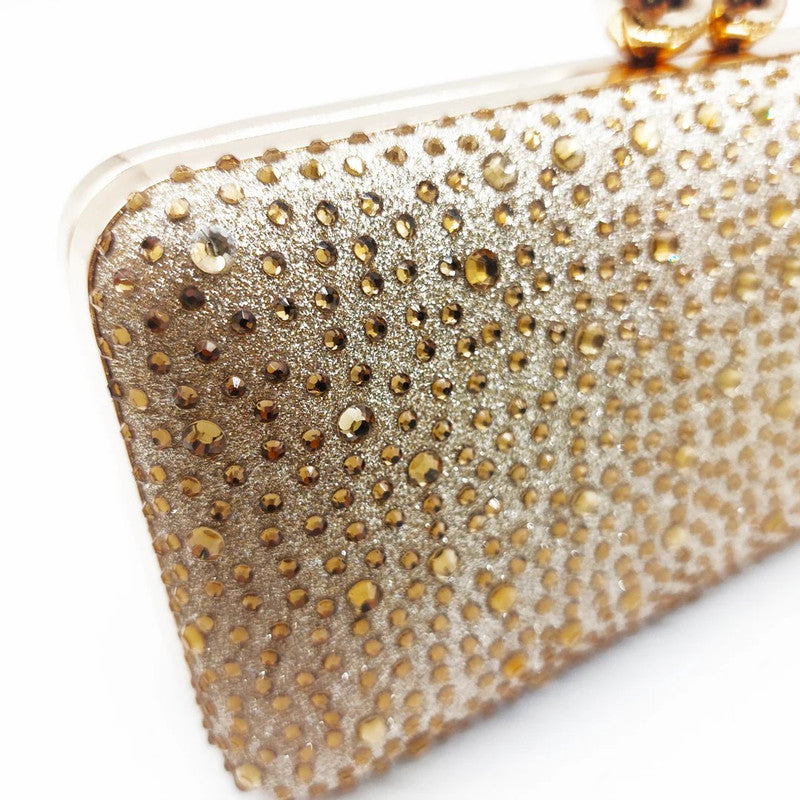 Mr.Joe Elegant Shiny Soiree Clutch