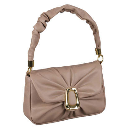 Café Magnetic Closure Shoulder Bag