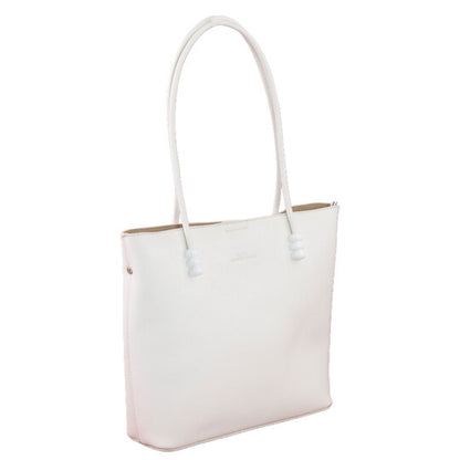 White Plain Shoulder Bag