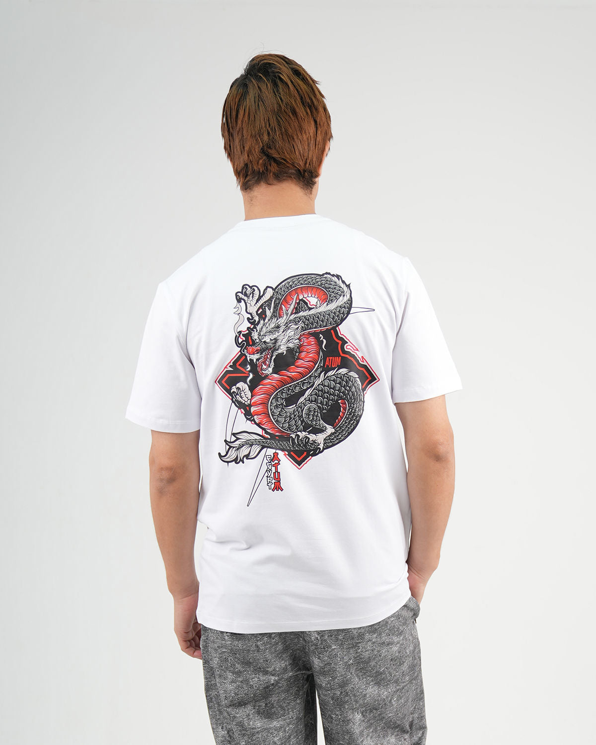 Atum Dragon Strike Graphic  Tee