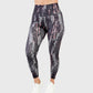 ATUM| Marble Printed Women's Leggings - Gray