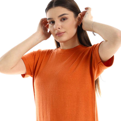 Plain Comfy Slip On Pajama Set - بيجامة سادة مريحة سهلة الارتداء