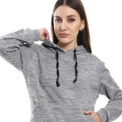 Kangaroo Pockets Hooded Pajama Set - بيجامة هودي بجيوب متصلة