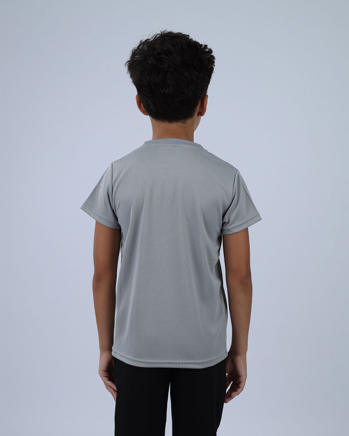 Grey Dri-Fit Boys Basic T-Shirt for Boys