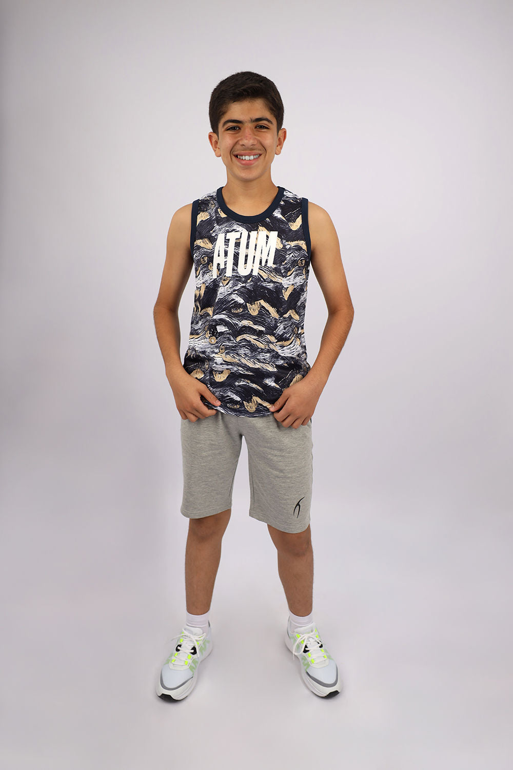 Atum Boy'S Printed Tank Top