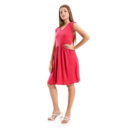 Sleeveless Tiered Sleepshirt - قميص نوم بدون أكمام