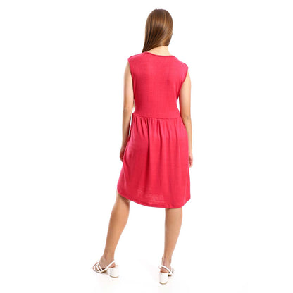 Sleeveless Tiered Sleepshirt - قميص نوم بدون أكمام